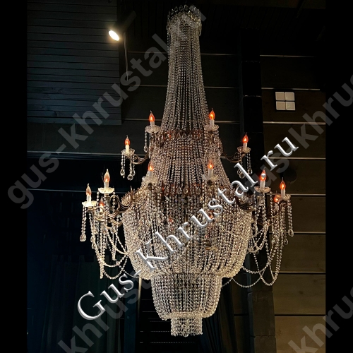 Люстра Свеча 2-х ярусная в интерьере