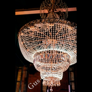 Люстра Италия 11 Водопад Версаль (Журавль) - фото в интерьере